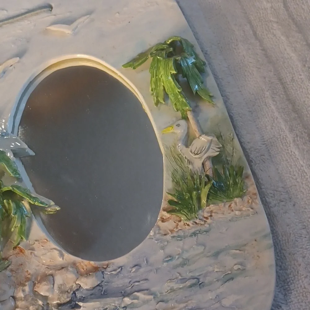 Y2K 2000s Coastal Wall Mirror – Handcrafted Nautical Lighthouse